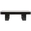 Noir Furniture Marshall Coffee Table, Black Metal Coffee Tables