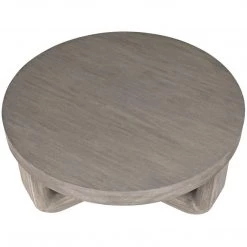 Noir Furniture Joel Coffee Table, Distressed Grey Coffee Tables
