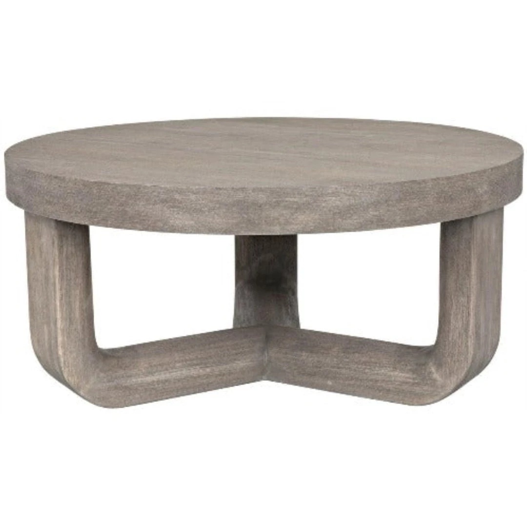 Noir Furniture Joel Coffee Table, Distressed Grey Coffee Tables