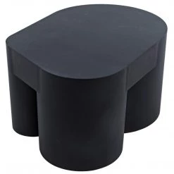 Coffee Tables Noir Furniture Bain Coffee Table, Black Metal