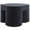 Coffee Tables Noir Furniture Bain Coffee Table, Black Metal