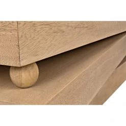 Noir Furniture Ramos Coffee Table, Washed Walnut Coffee Tables