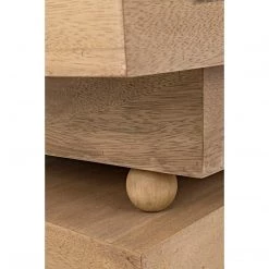 Noir Furniture Ramos Coffee Table, Washed Walnut Coffee Tables