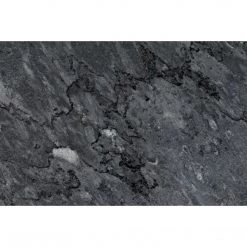 Coffee Tables Noir Furniture Lomax Coffee Table, Black Metal Finish With Black Stone