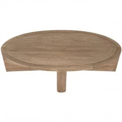 Noir Furniture Bast Coffee Table, Washed Walnut Coffee Tables