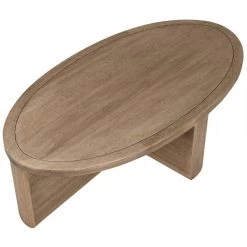 Noir Furniture Bast Coffee Table, Washed Walnut Coffee Tables