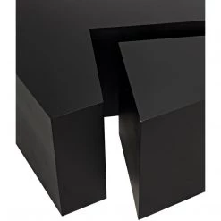 Coffee Tables Noir Furniture Element Coffee Table, Black Metal