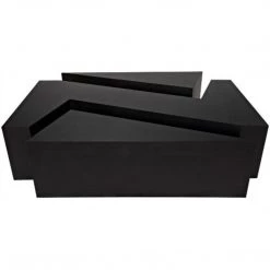 Coffee Tables Noir Furniture Element Coffee Table, Black Metal