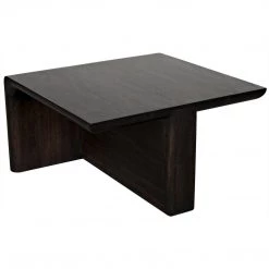 Noir Furniture Coffee Tables Noir Hagen Coffee Table, Ebony Walnut