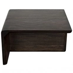 Noir Furniture Coffee Tables Noir Hagen Coffee Table, Ebony Walnut