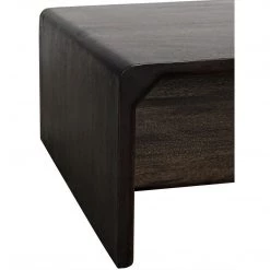 Noir Furniture Coffee Tables Noir Hagen Coffee Table, Ebony Walnut