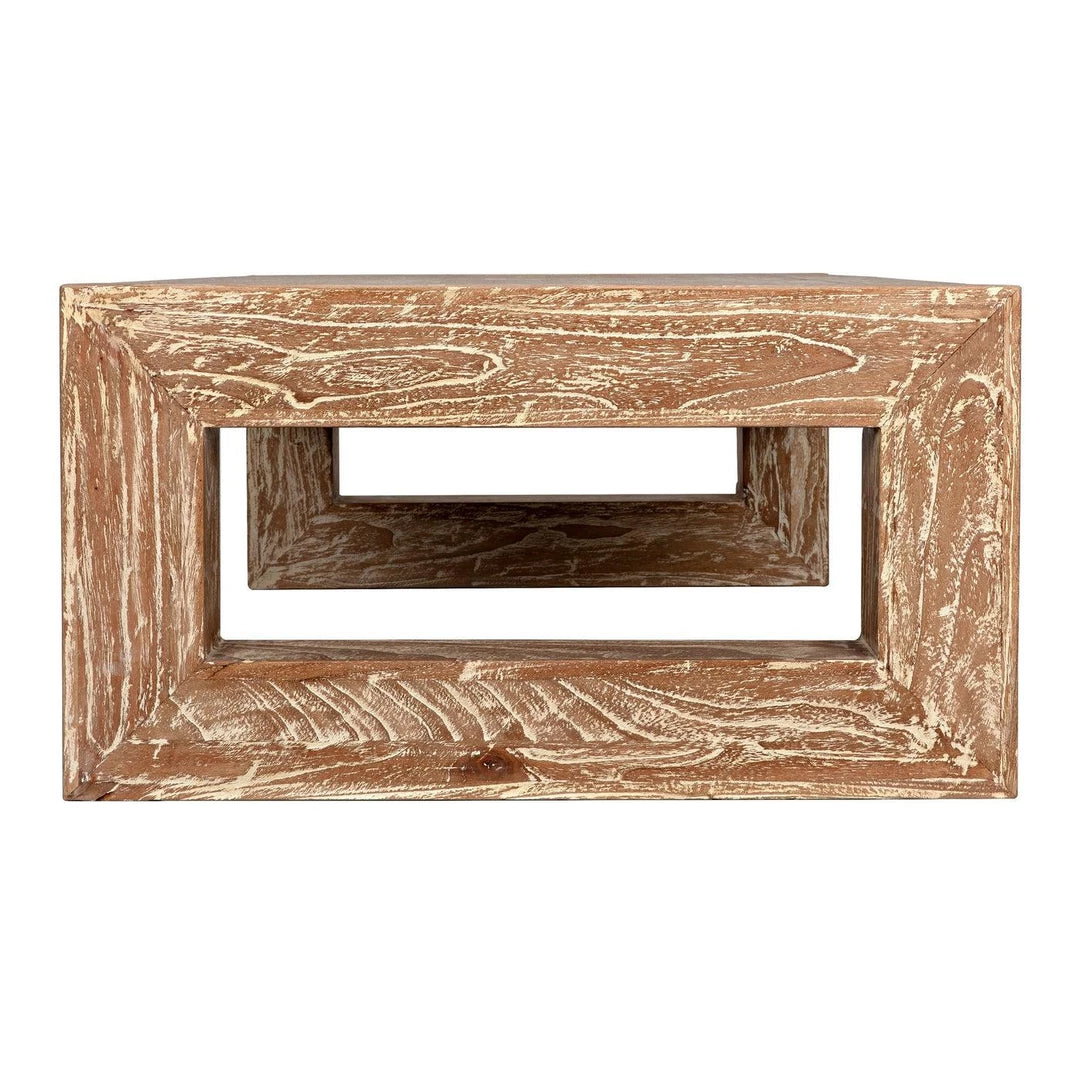 Noir Furniture Noir Mendes Coffee Table, Distressed Mindi Coffee Tables