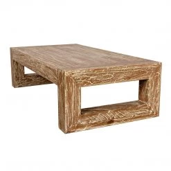 Noir Furniture Noir Mendes Coffee Table, Distressed Mindi Coffee Tables