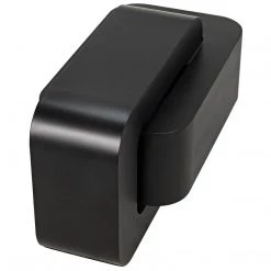 Noir Furniture Accent Tables Noir Nodum Accent Table, Black Steel