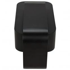 Noir Furniture Accent Tables Noir Nodum Accent Table, Black Steel