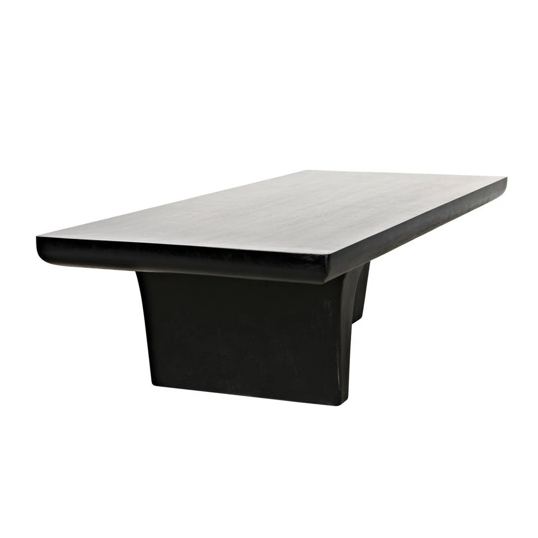 Noir Furniture Noir Ward Coffee Table, Hand Rubbed Black