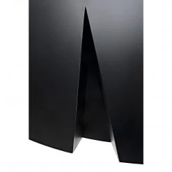 Noir Furniture Noir Minerva Coffee Table, Black Steel Coffee Tables