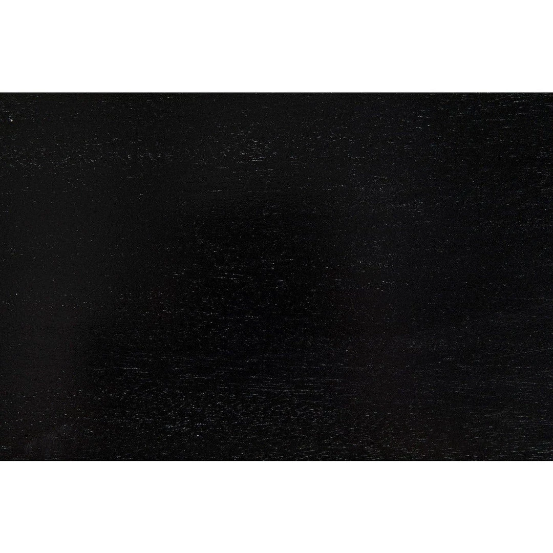 Noir Furniture Noir Drop Coffee Table, Hand Rubbed Black