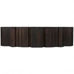 Noir Furniture Noir Royce Coffee Table, Ebony Walnut