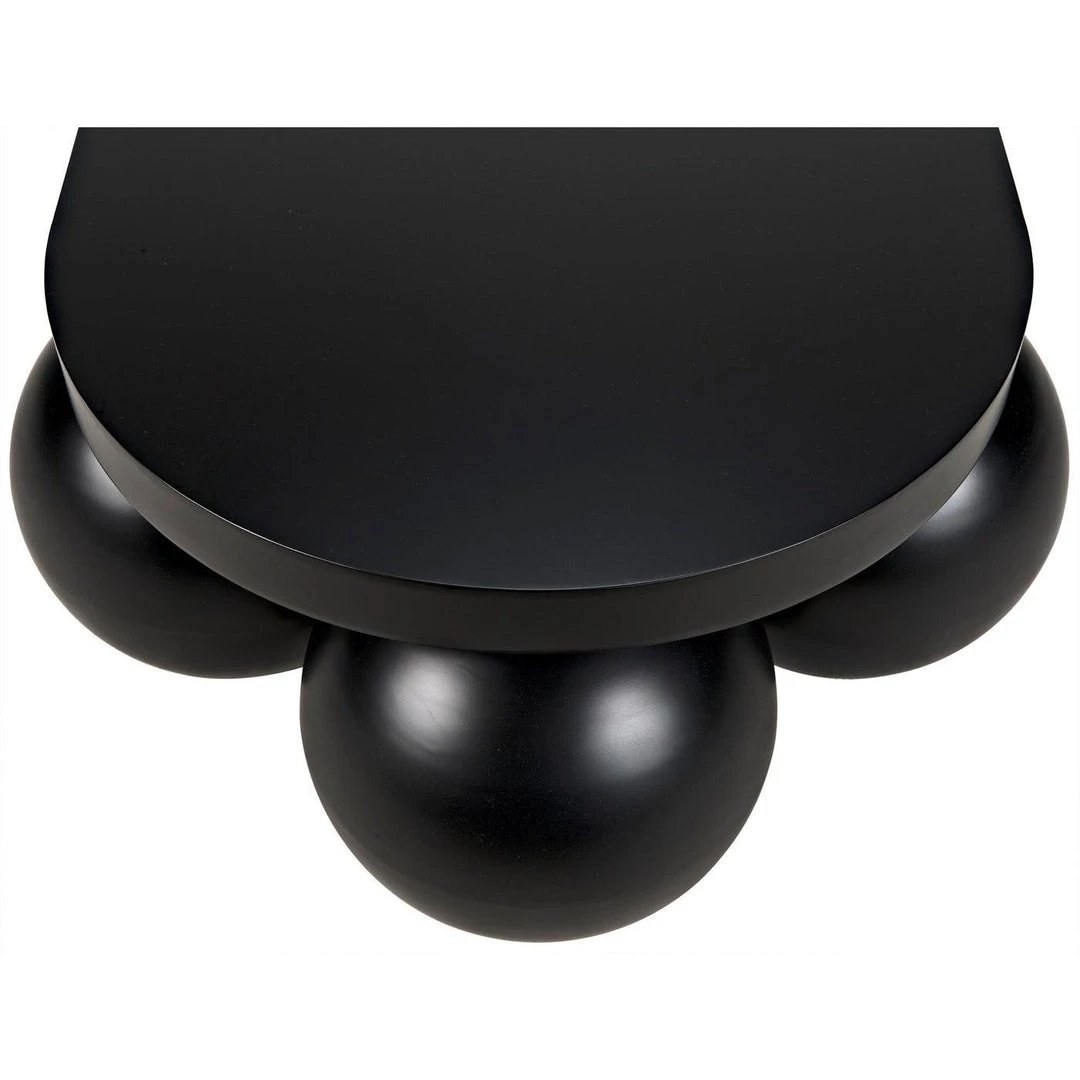 Noir Furniture Noir Lambreta Coffee Table, Black Steel
