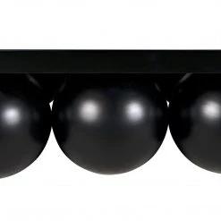 Noir Furniture Noir Lambreta Coffee Table, Black Steel