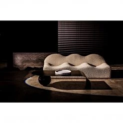 Noir Furniture Noir Rosario Coffee Table, Black Steel