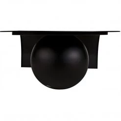 Noir Furniture Noir Rosario Coffee Table, Black Steel