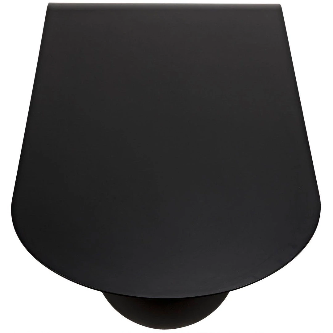 Noir Furniture Noir Rosario Coffee Table, Black Steel