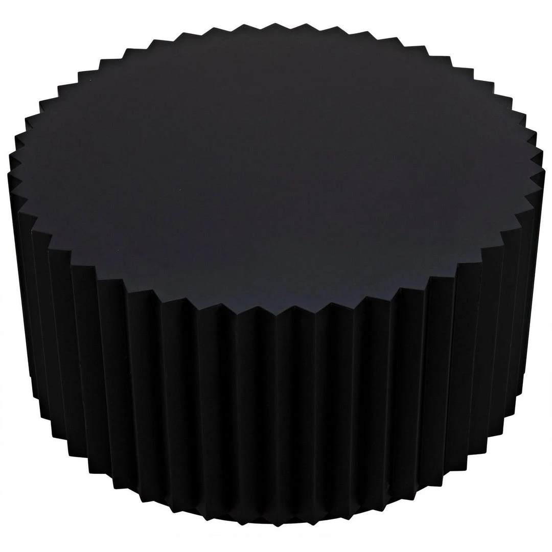 Noir Furniture Noir Stern Coffee Table, Black Steel Coffee Tables