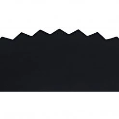 Noir Furniture Noir Stern Coffee Table, Black Steel Coffee Tables