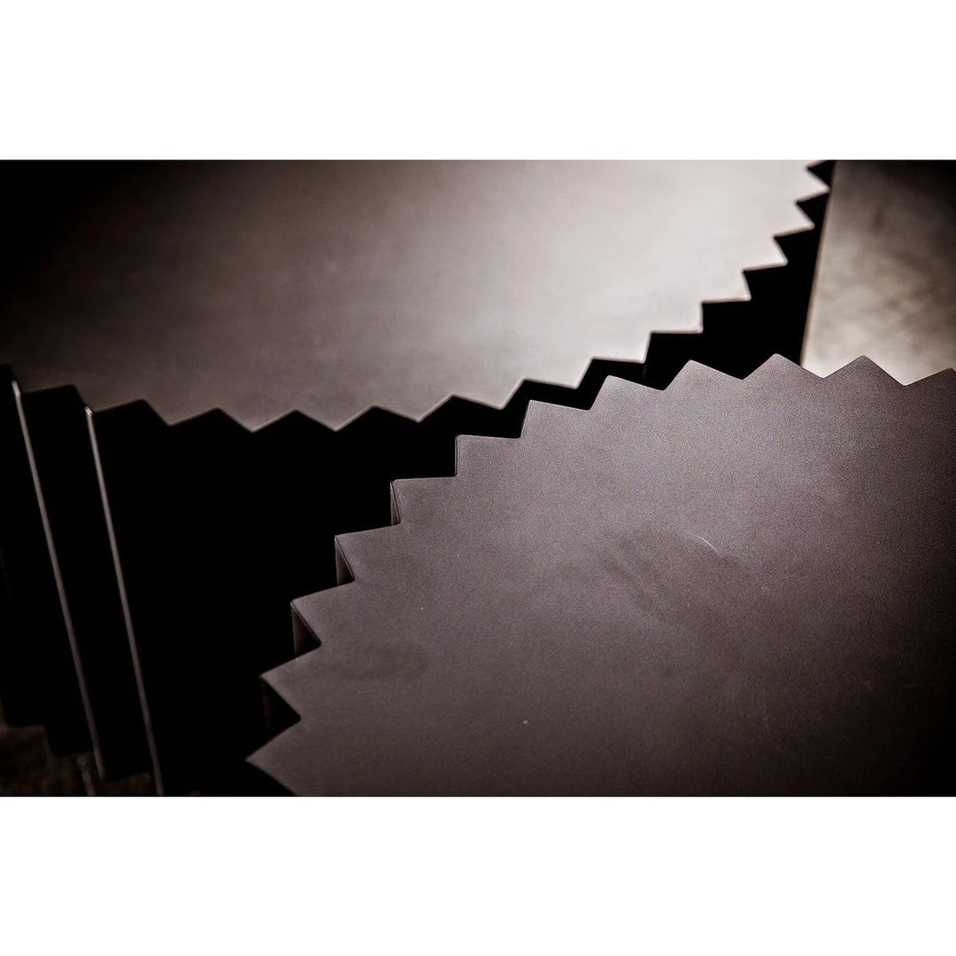 Noir Furniture Noir Stern Coffee Table, Black Steel Coffee Tables