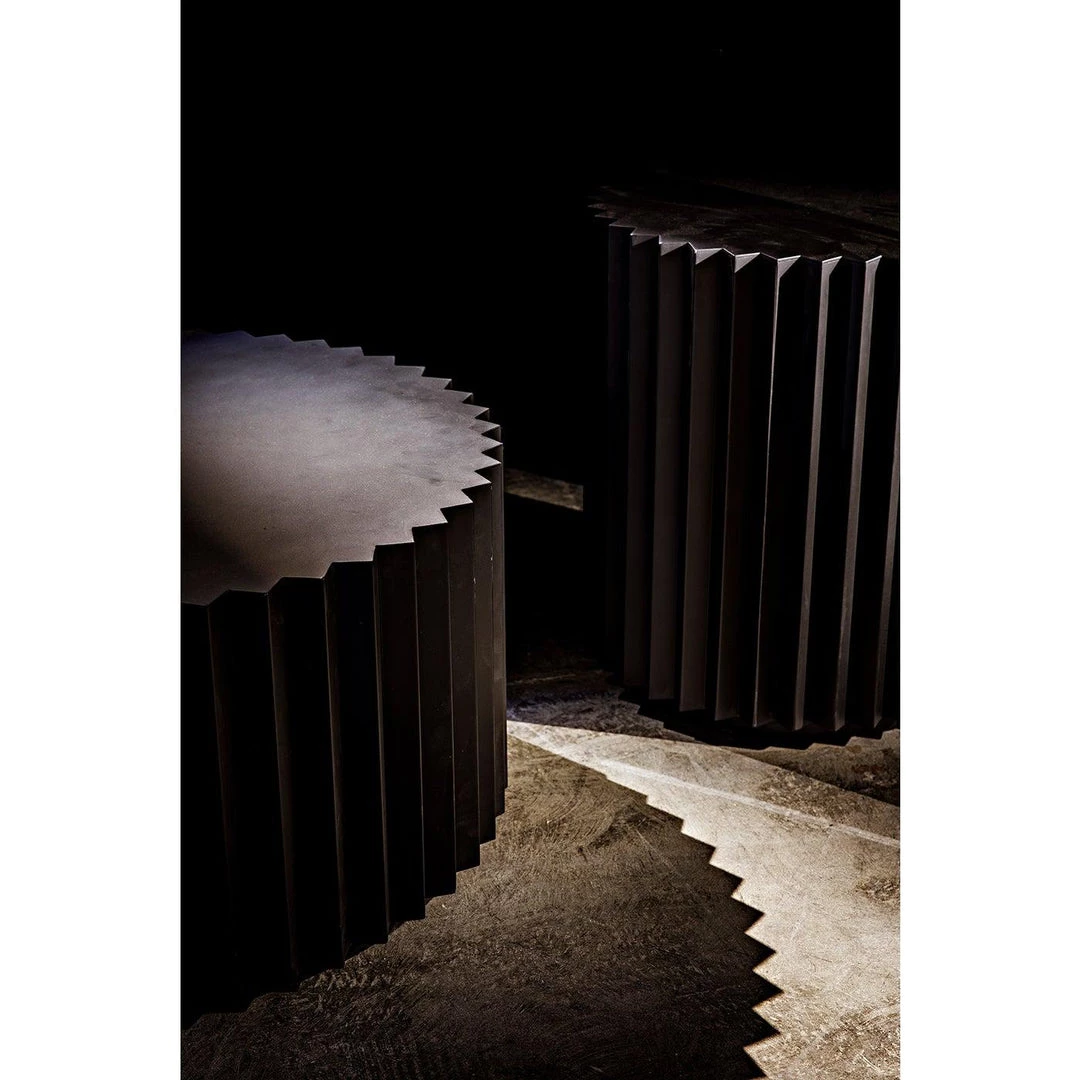 Noir Furniture Noir Stern Coffee Table, Black Steel Coffee Tables