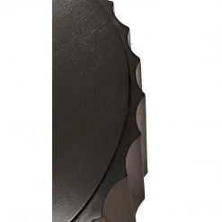 Noir Furniture Noir Fluted Coffee Table, Pale With Light Brown Trim Coffee Tables