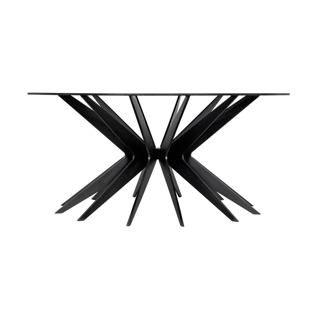 Noir Furniture Noir Spider Coffee Table, Black Metal Coffee Tables