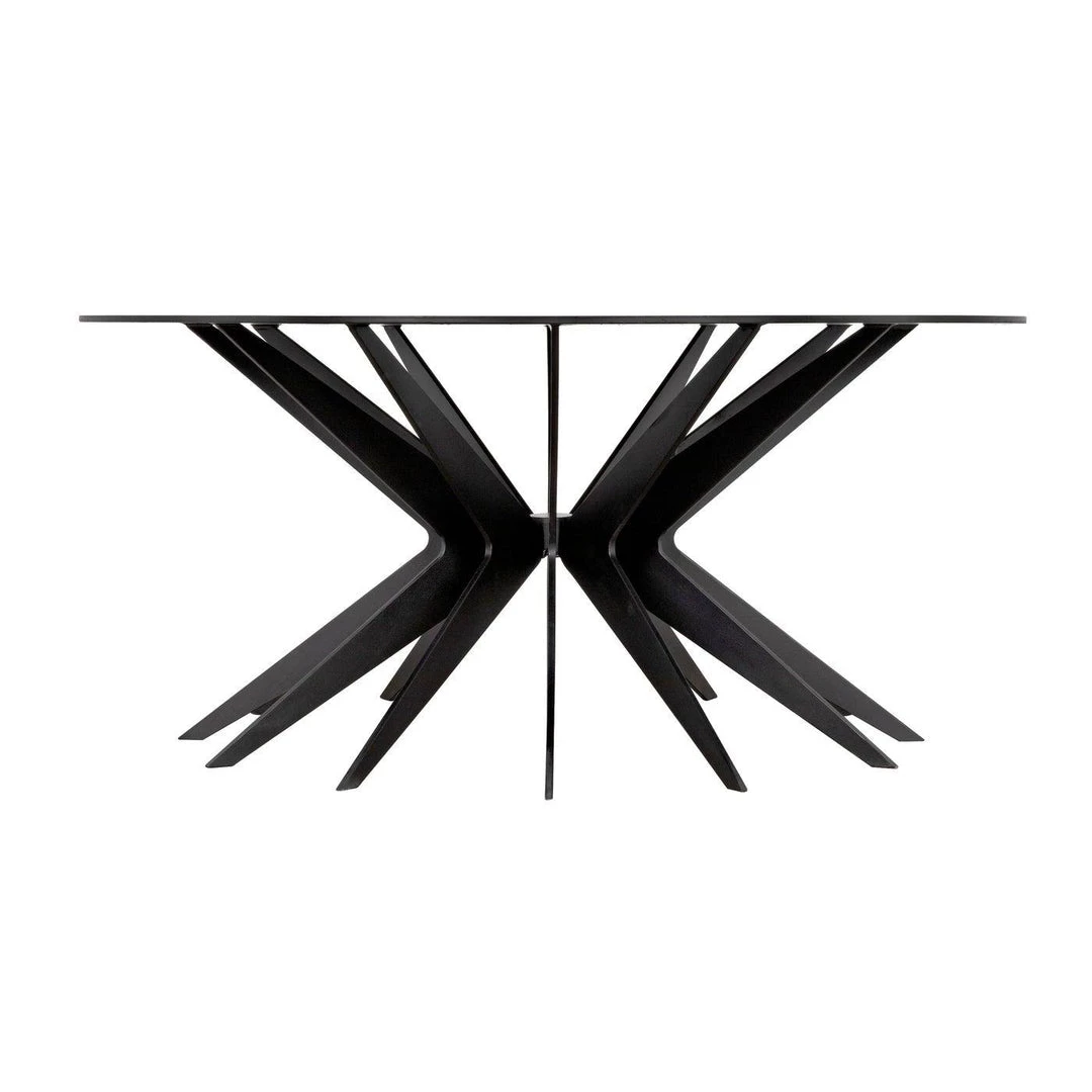 Noir Furniture Noir Spider Coffee Table, Black Metal Coffee Tables
