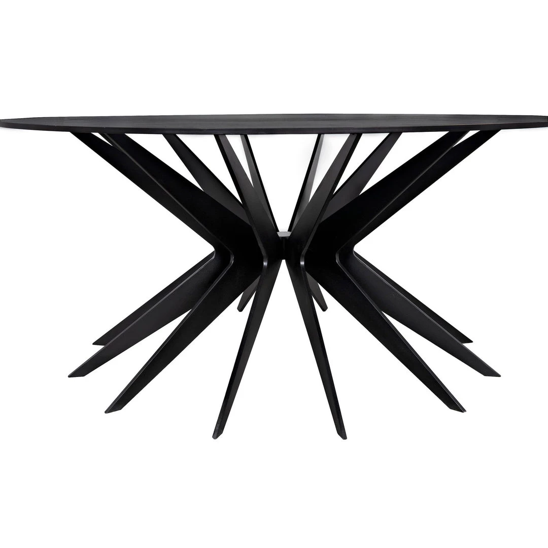 Noir Furniture Noir Spider Coffee Table, Black Metal Coffee Tables