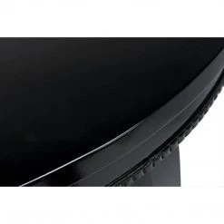 Noir Furniture Noir Scheffield Round End Table Accent Tables