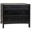 Noir Furniture Accent Tables Noir Hampton Side Table Black