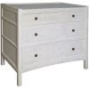Noir Furniture Accent Tables Noir Hampton Side Table, White Wash