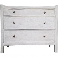 Noir Furniture Accent Tables Noir Hampton Side Table, White Wash