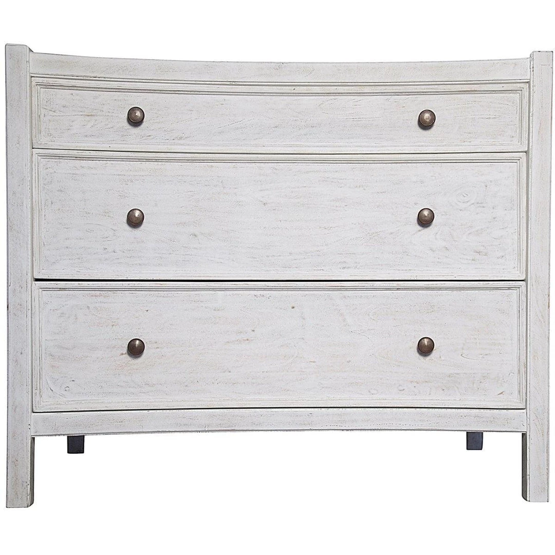 Noir Furniture Accent Tables Noir Hampton Side Table, White Wash