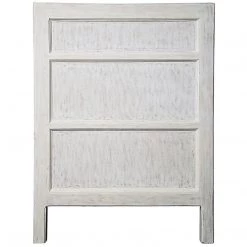Noir Furniture Accent Tables Noir Hampton Side Table, White Wash