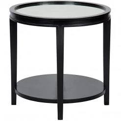 Noir Furniture Noir Imperial Side Table Black Accent Tables