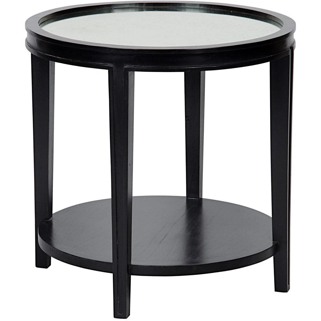 Noir Furniture Noir Imperial Side Table Black Accent Tables