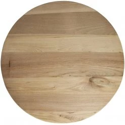 Noir Furniture Noir Old Elm Pedestal Side Table