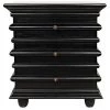 Noir Furniture Noir Ascona Side Table Black