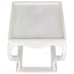 Noir Furniture Accent Tables Noir Bellini Side Table, White Wash