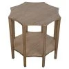 Noir Furniture Accent Tables Noir Ariana Side Table, Washed Walnut