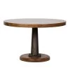Noir Furniture Yacht Dining Table With Cast Pedestal, 48"
