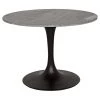 Noir Furniture Laredo 40" Bistro Table With Black Stone Top